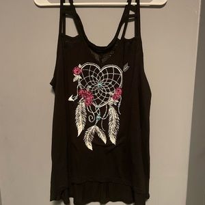 Cute strappy tank top womens xl